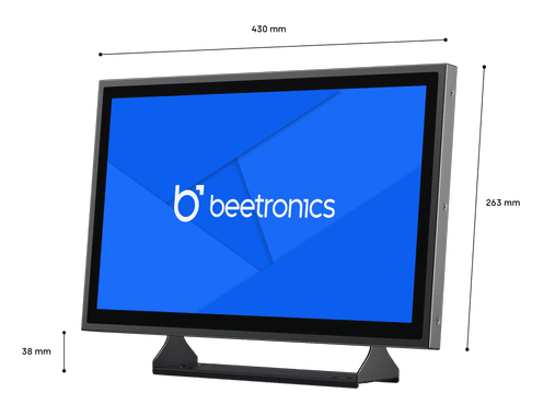 17 inch touchscreen metal