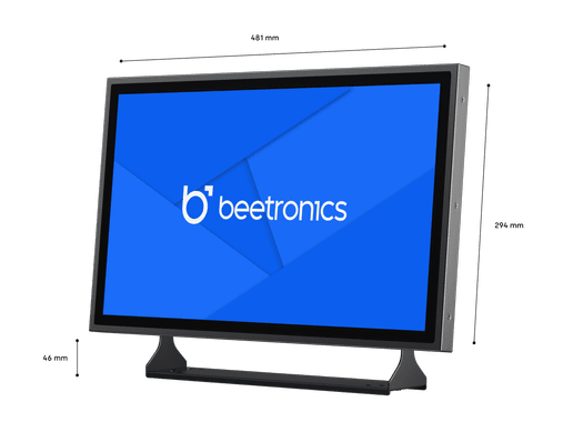 19 inch touchscreen metal