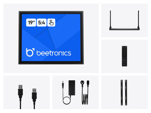 19 inch touchscreen metal (5:4)