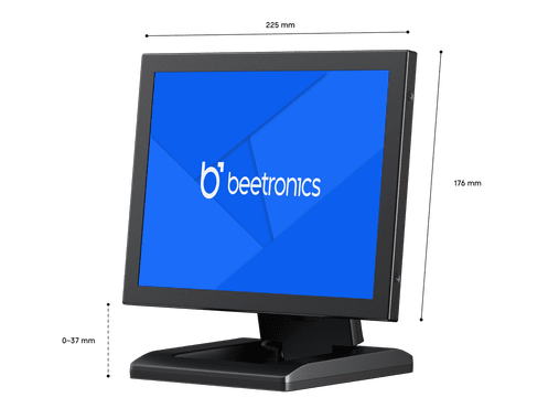 10 inch monitor metal (4:3)