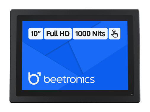 10 inch touchscreen metal (high brightness)