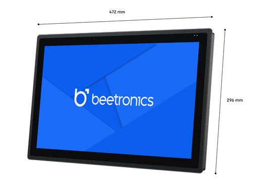 19 inch touchscreen (high brightness)