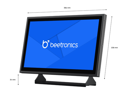 15 inch touchscreen metal